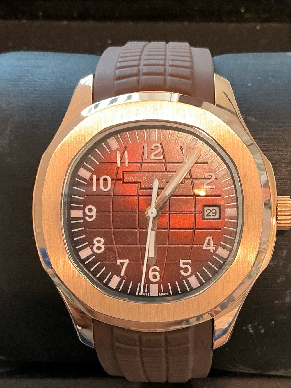Automatic luxry Brown Dial Men's Watch